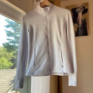 Women’s Mondetta Activwear Zippy Track Jacket in Light Gray, size XS